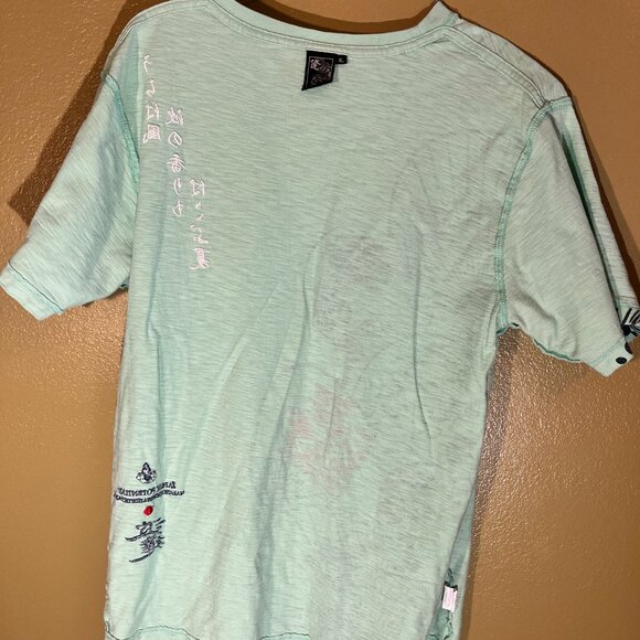 Rare Namitatu Relax Surf Style Men’s XL Light Green T-Shirt - Picture 11 of 13